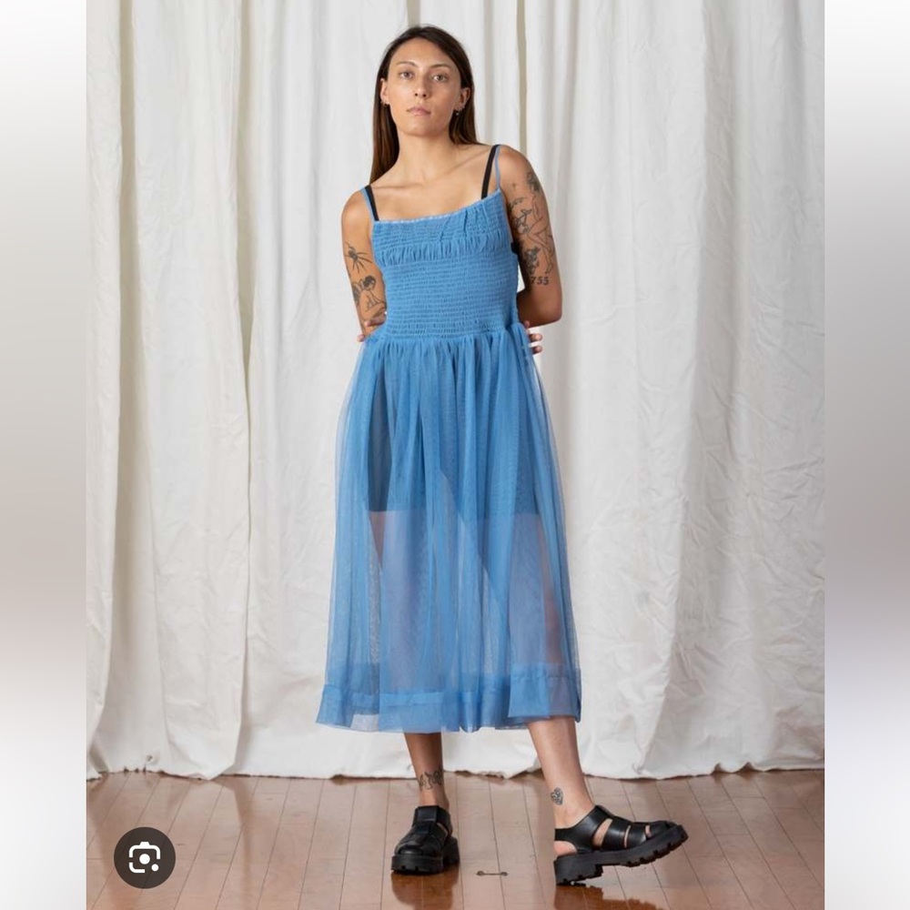 Ali Golden Mesh ballerina dress, size S